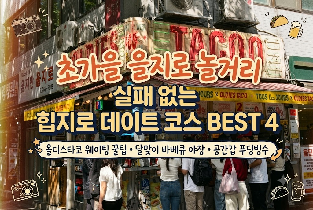 서울 을지로 놀거리