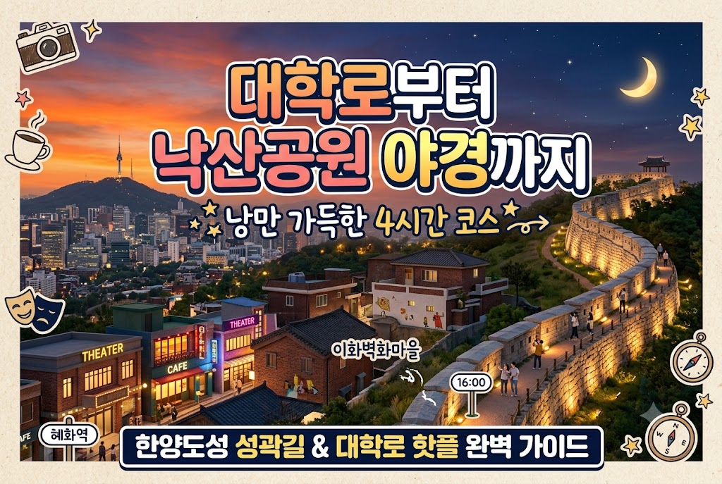 낙산공원 대학로